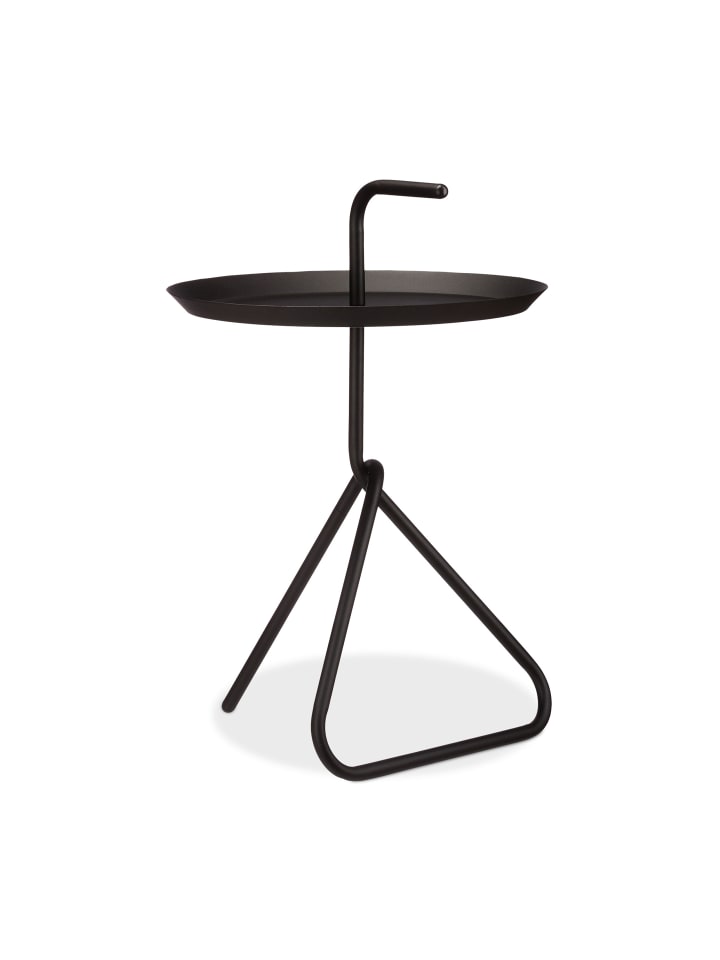 relaxdays Beistelltisch in Schwarz - (H)59 x Ø40 cm günstig kaufen onesize
