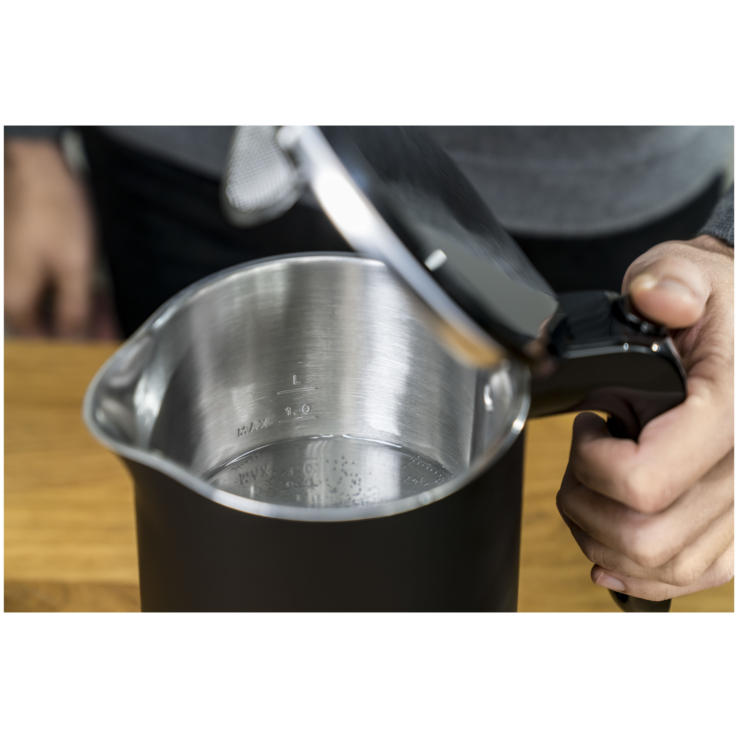 Wasserkocher, 1 l, Schwarz