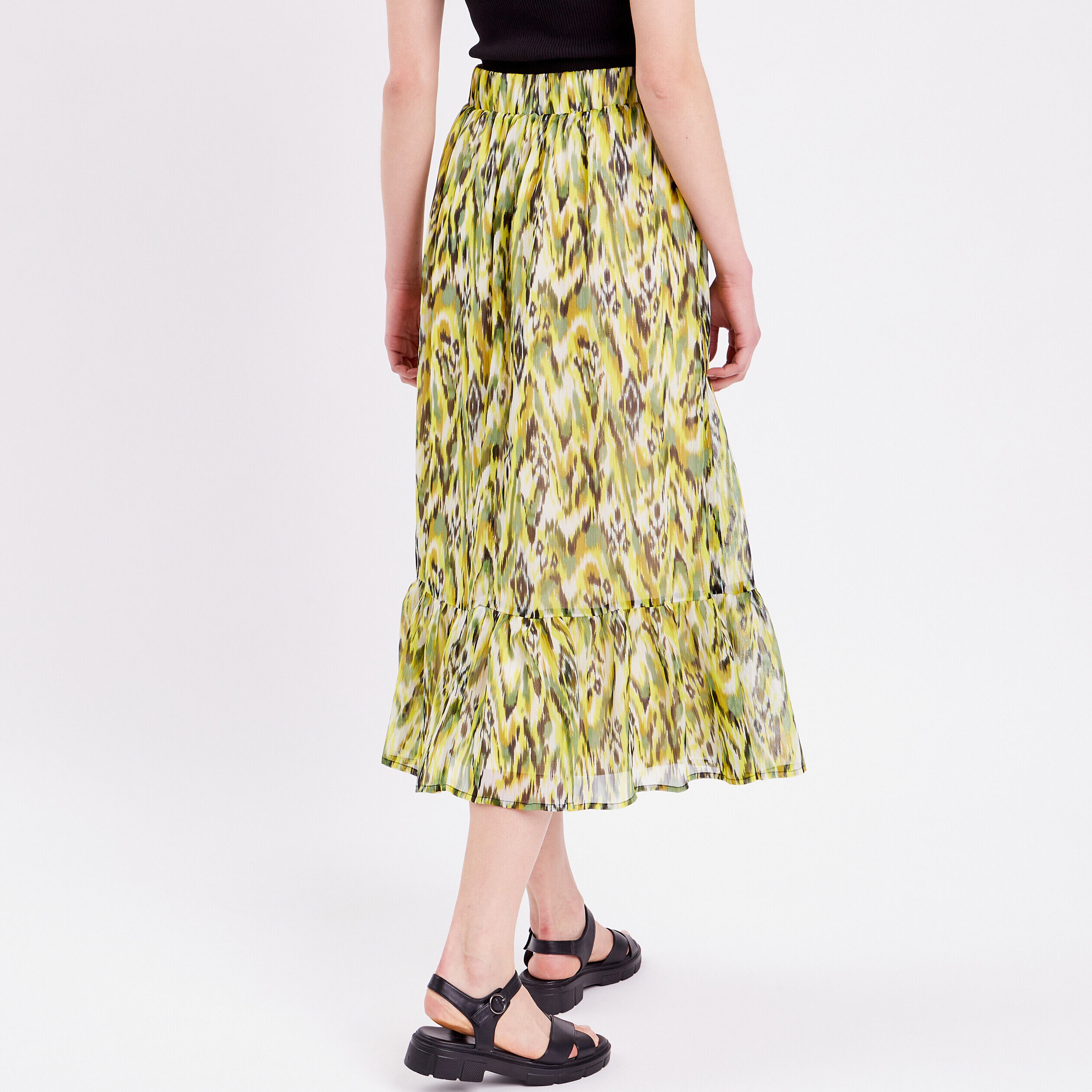 Jupe droite blanc femme | Cache Cache