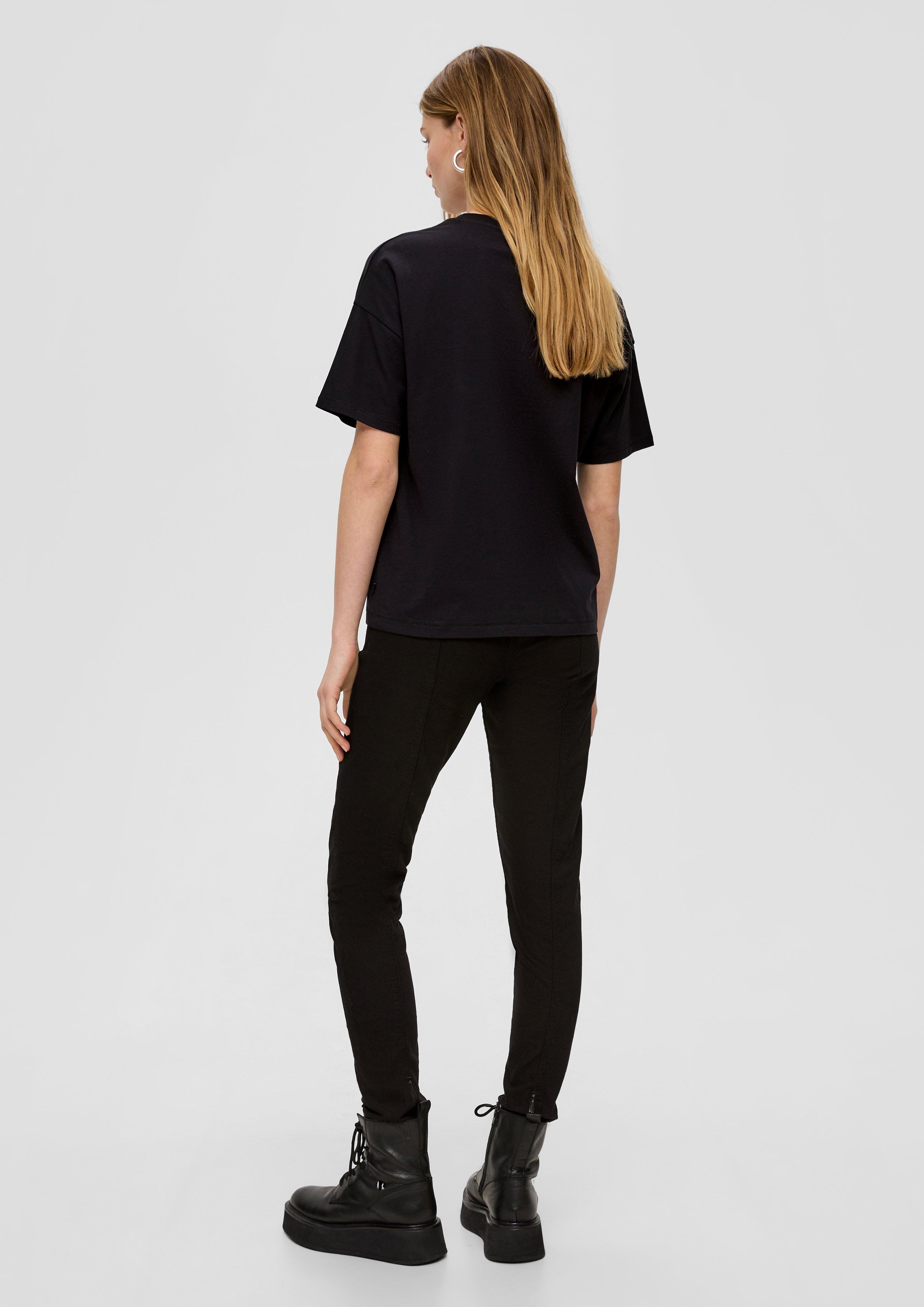 Baumwoll-Shirt mit holografischem Print  2138415-99D0