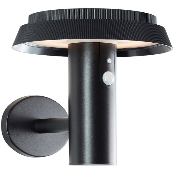 LED-Solar-Wandleuchte Alvero mit Bewegungsmelder
