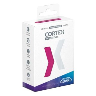 Ultimate Guard - Cortex Sleeves: Standardgröße - Pink (100)