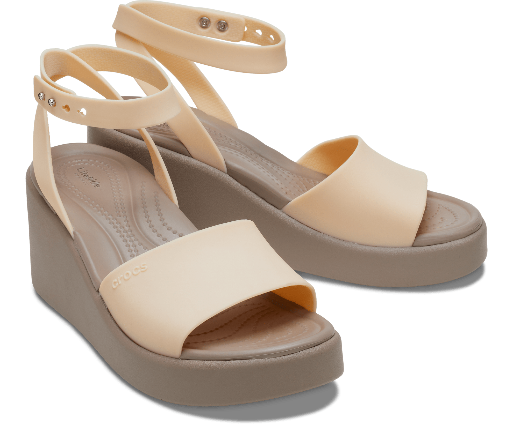 Brooklyn Ankle Strap Wedge - Sandal