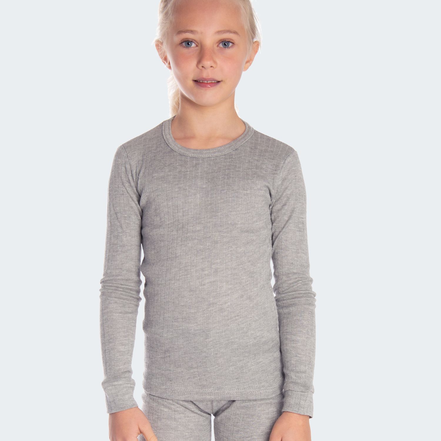 Black Snake Cuddle Grau/Blau 2-Pack Kinder Thermoshirt