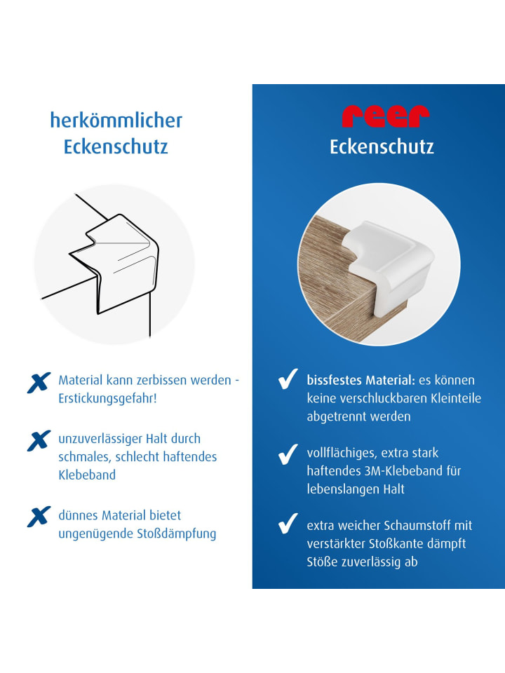 Reer Eckenschutz soft in Weiß ab 0 Monate günstig kaufen onesize