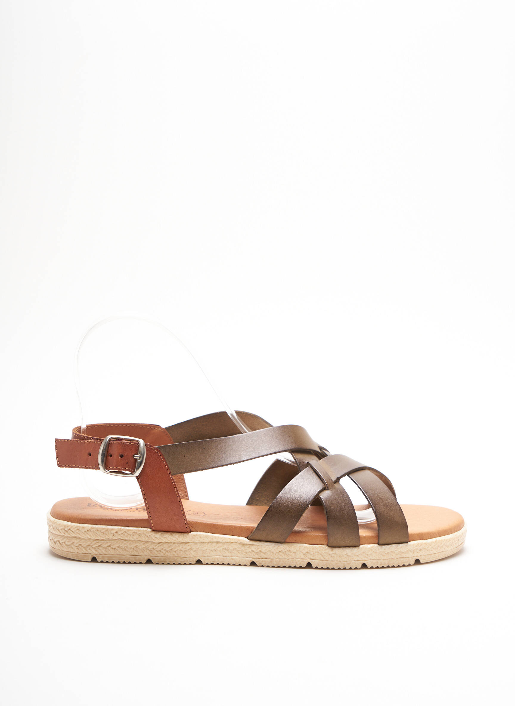 Eva Frutos Sandales Nu Pieds Femme couleur vert