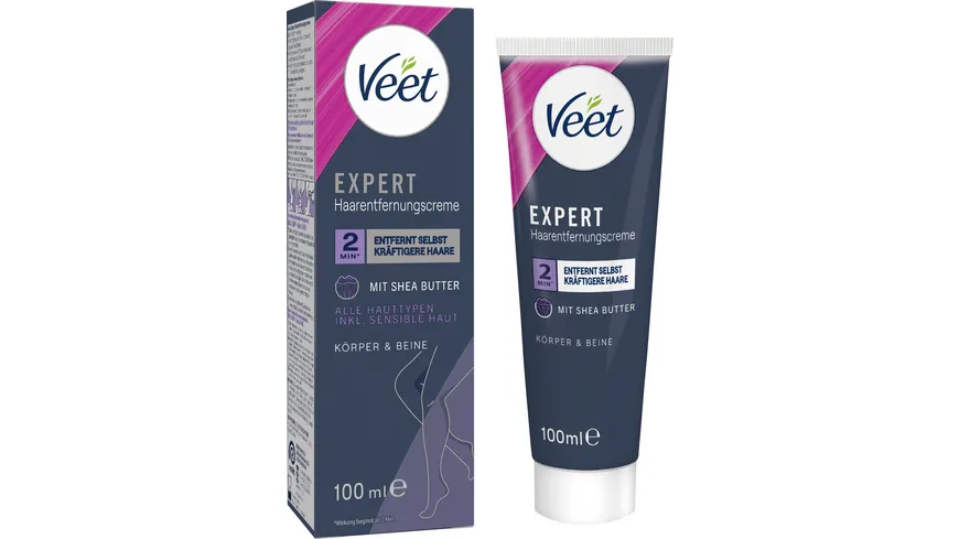 Veet Expert Haarentfernungs Creme Körper+Beine 100 ml