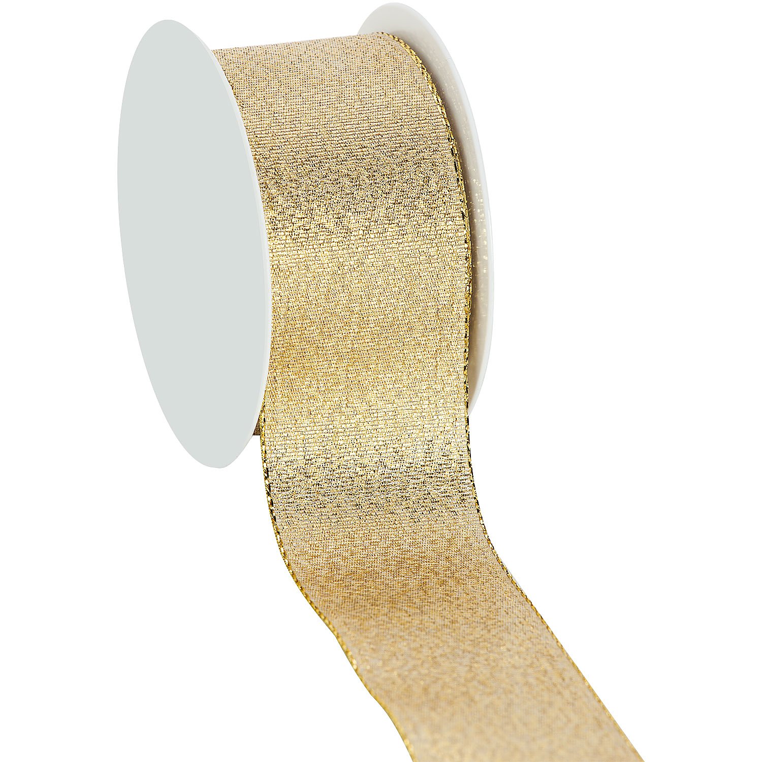 Stoffband, gold, 40 mm, 10 m
