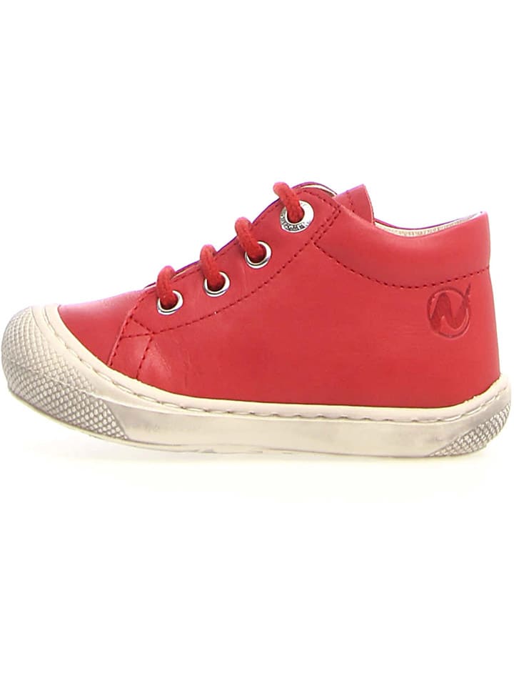 Naturino Leder-Sneakers in Rot günstig kaufen