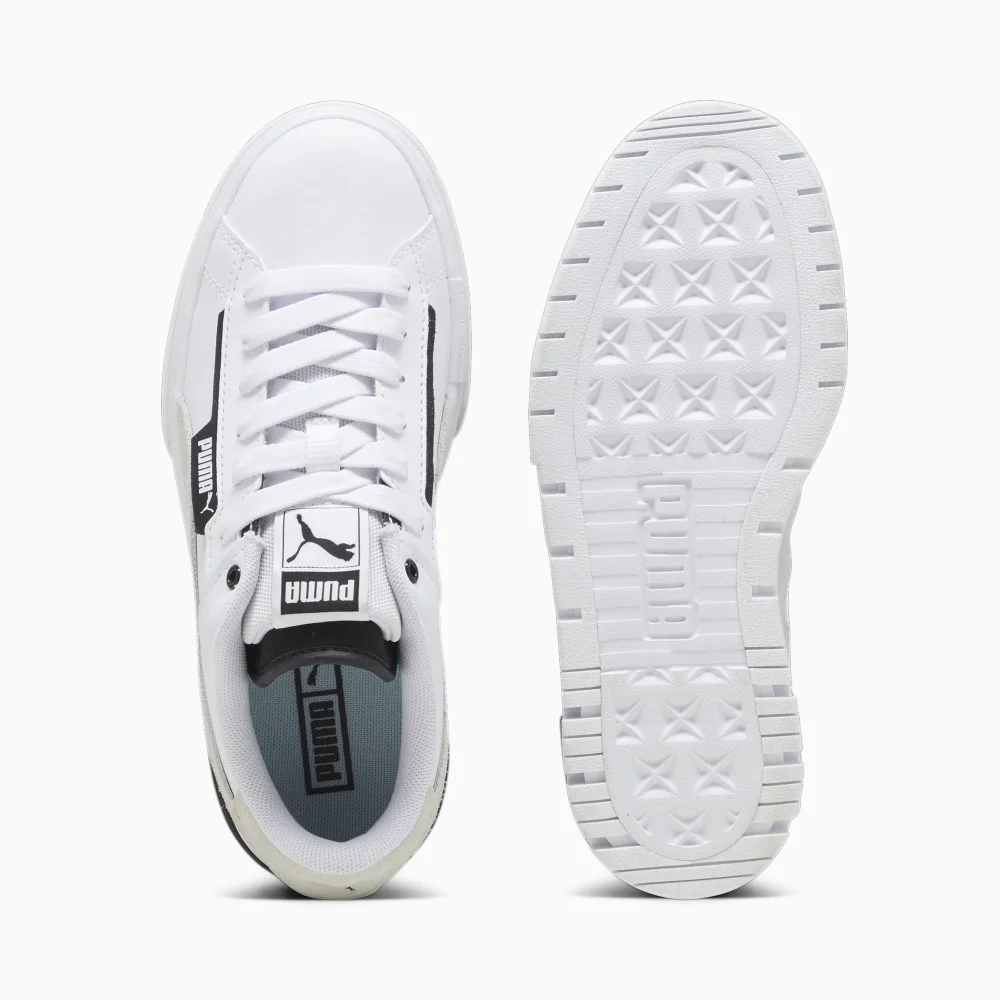 PUMA Mayze Crashed Black 392495-02 / weiss