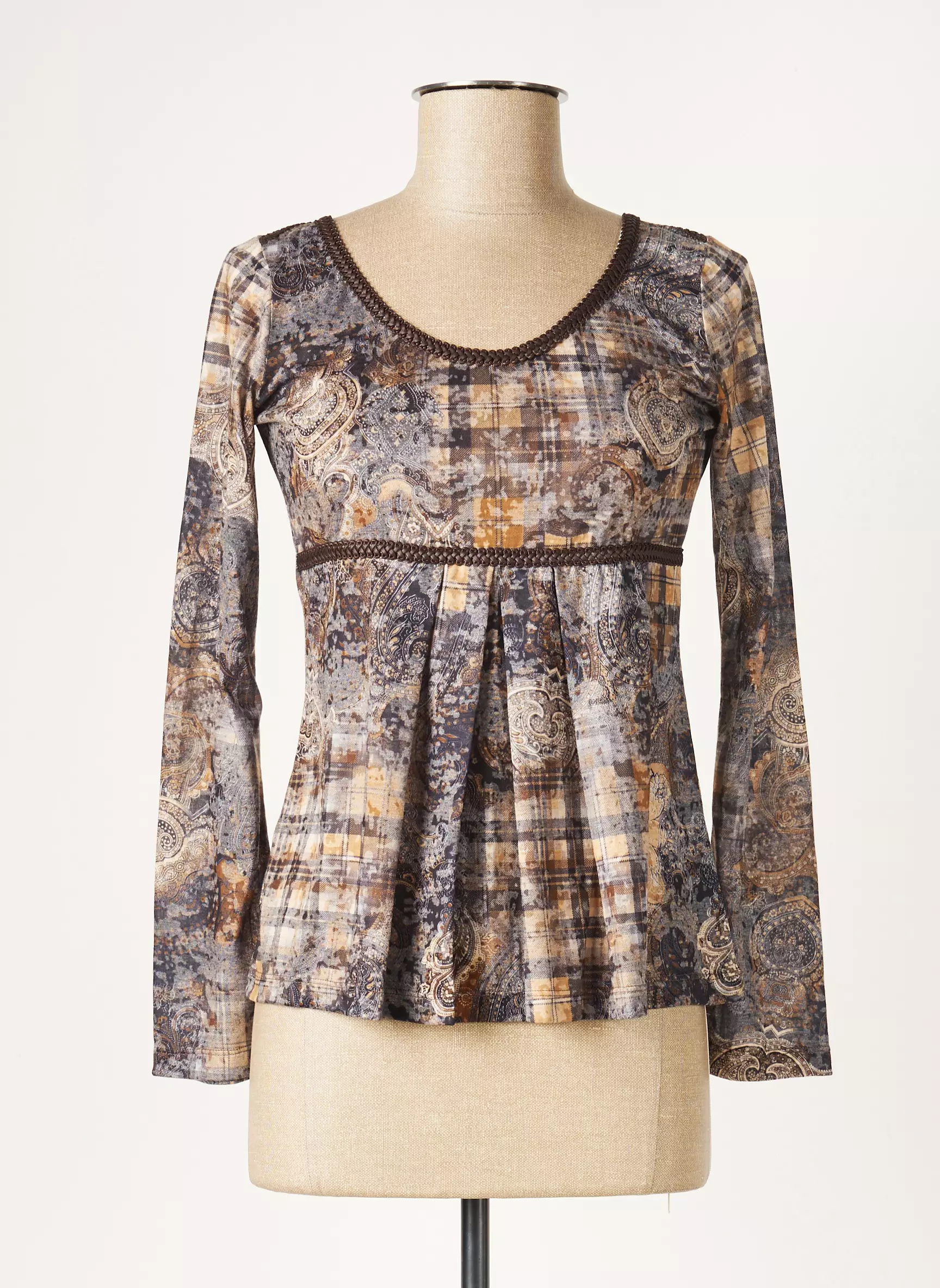 Lo Les Filles Tshirts Femme couleur marron