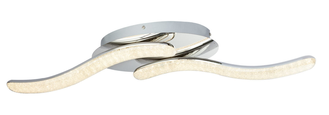 Globo Lighting - NABRO - Deckenleuchte Metall verchromt, LED