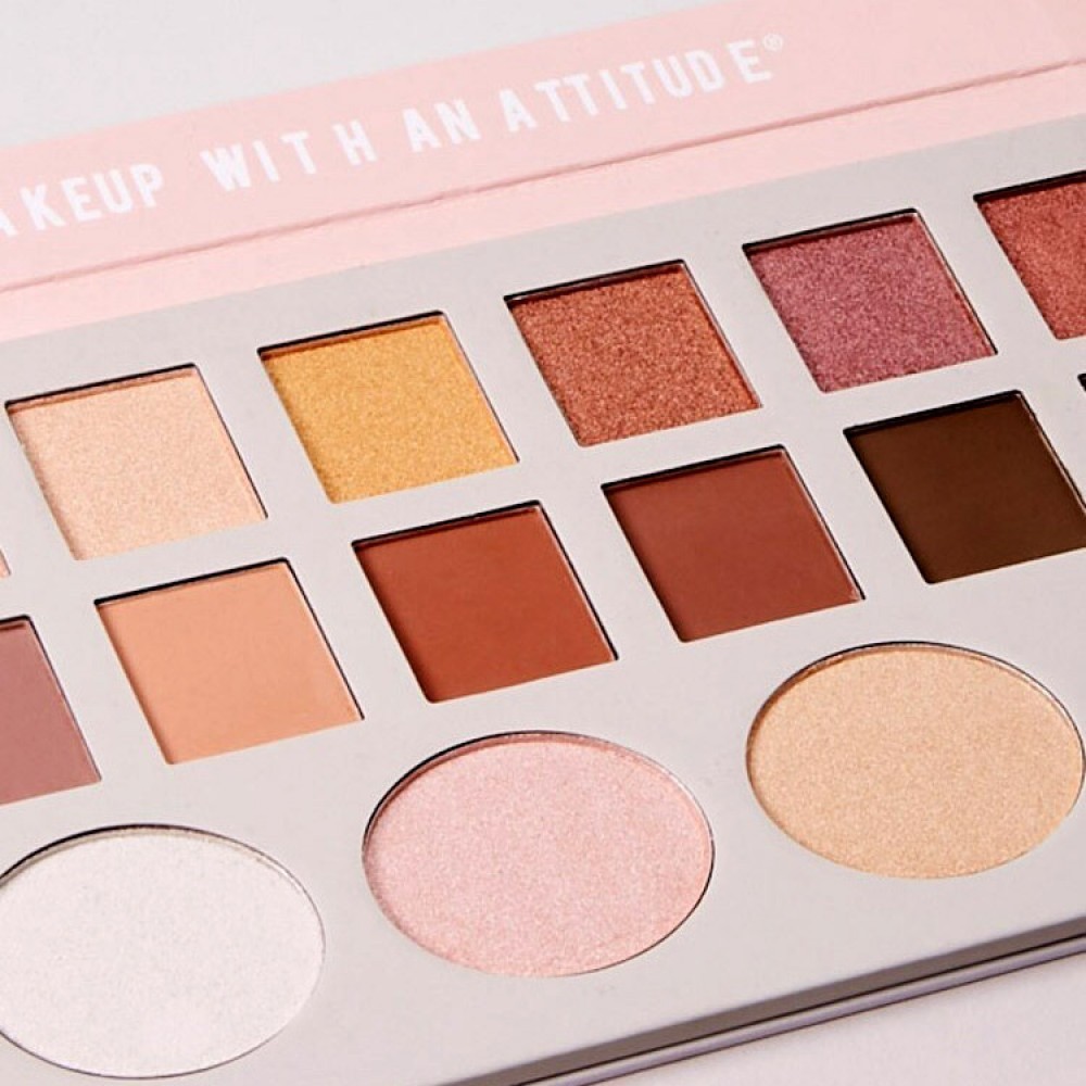 Rude Cosmetics RUDE Leopardina 12 farduri de pleoape + 4 iluminatoare