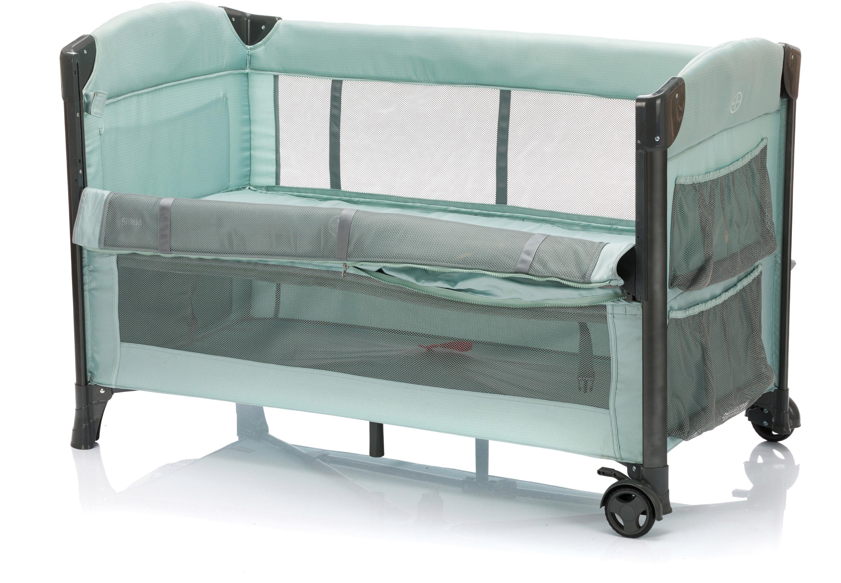Fillikid Baby-Reisebett Faltbett, mint, inkl. Transporttasche