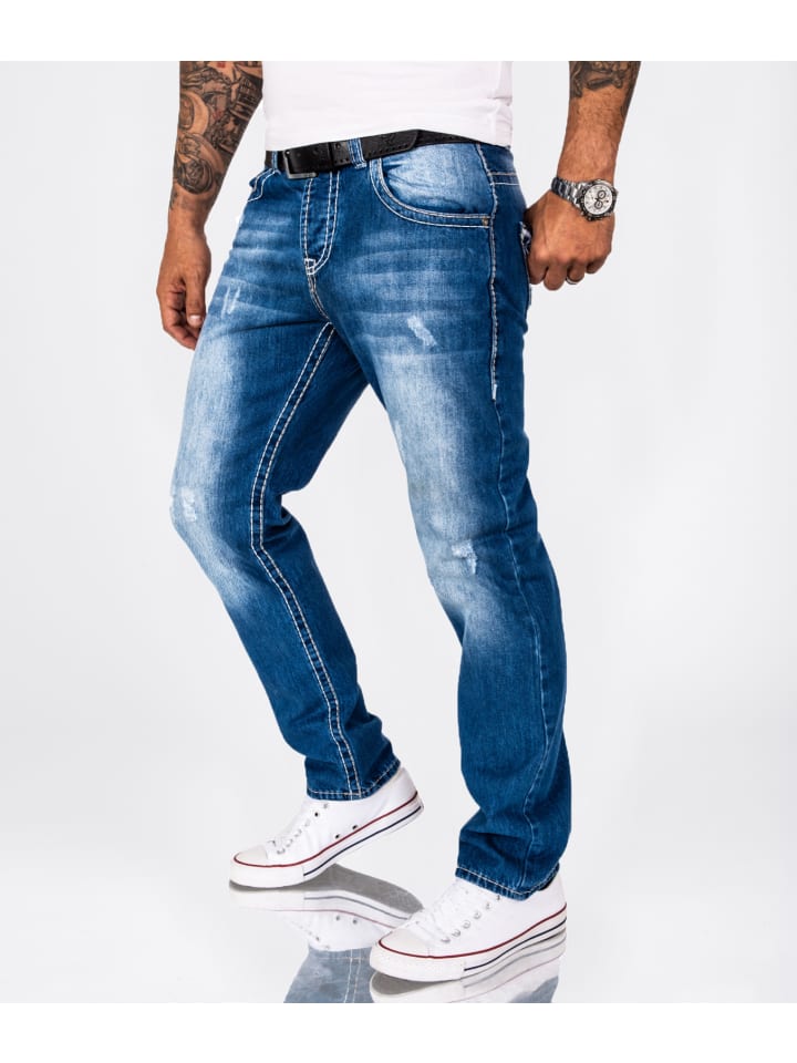 Rock Creek Jeans in Blau günstig kaufen