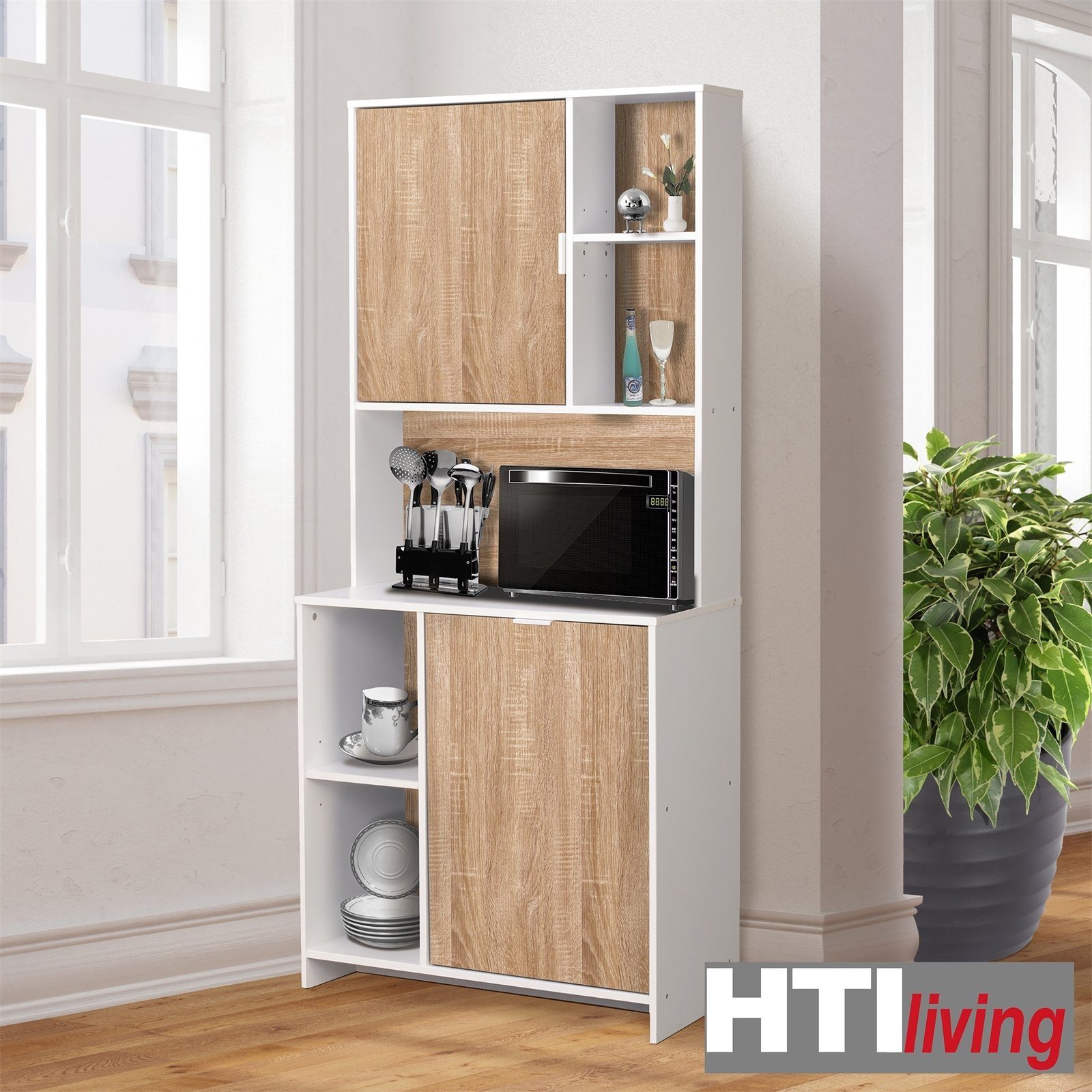 HTI-Living Küchenbuffet Küchenbuffet Malin (Stück, 1-St) Buffettschrank Mehrzweckschrank Küchenschrank