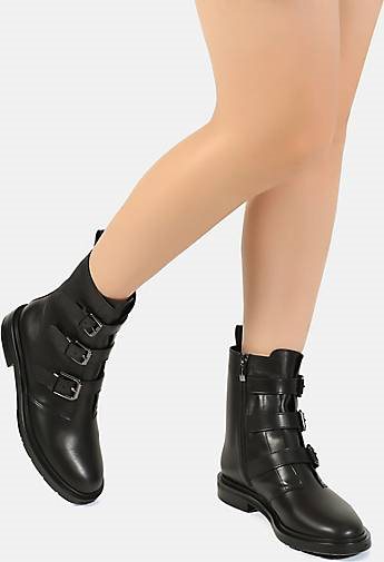 ekonika Stiefeletten im modischen Military-Stil