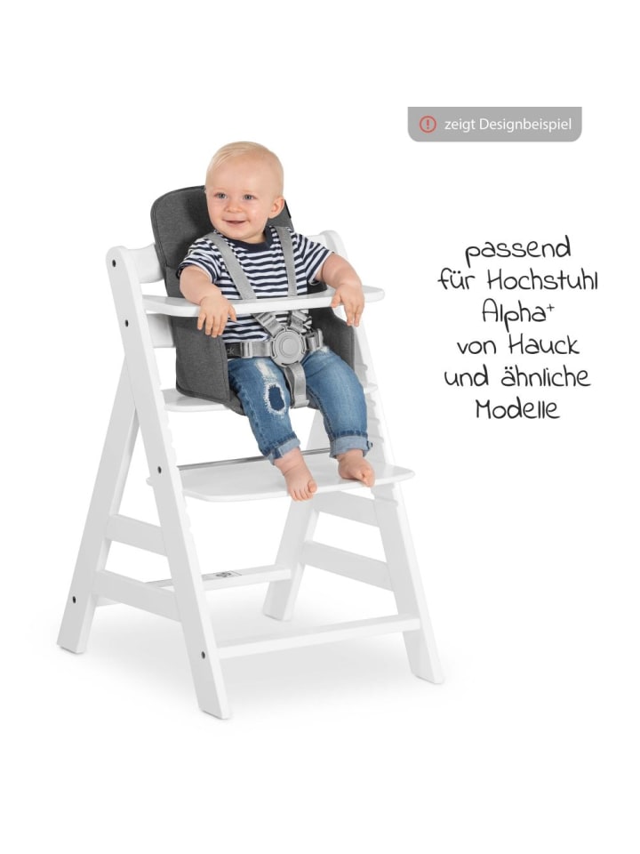 Hauck Sitzverkleinerer für Alpha Hochstuhl - Select Line in grau günstig kaufen onesize