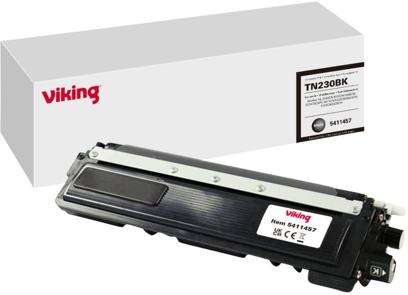 Viking TN-230BK Kompatibel Brother Tonerkartusche Schwarz