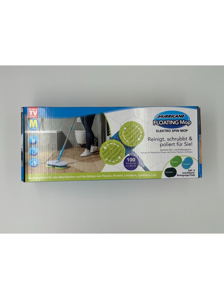 Hurricane Hurricane Akku Wischer Floating Mop in Blau günstig kaufen onesize