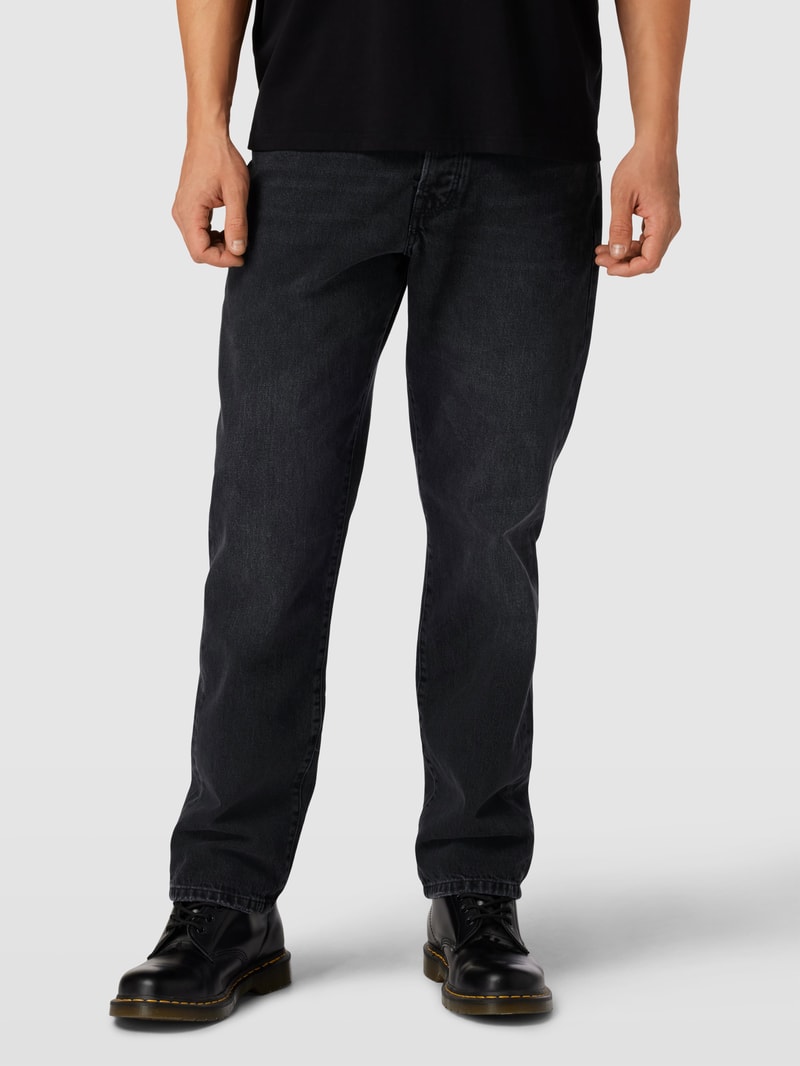 Bootcut Jeans im 5-Pocket-Design Modell 'EDGE' in jeans