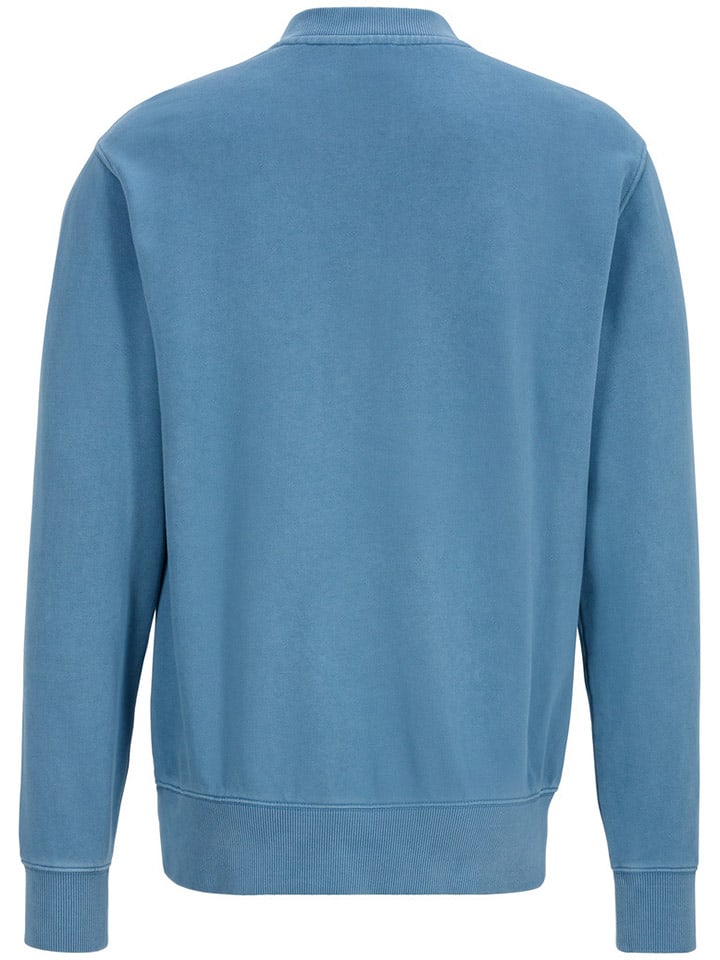 BOSS Orange Sweatshirt in Hellblau günstig kaufen