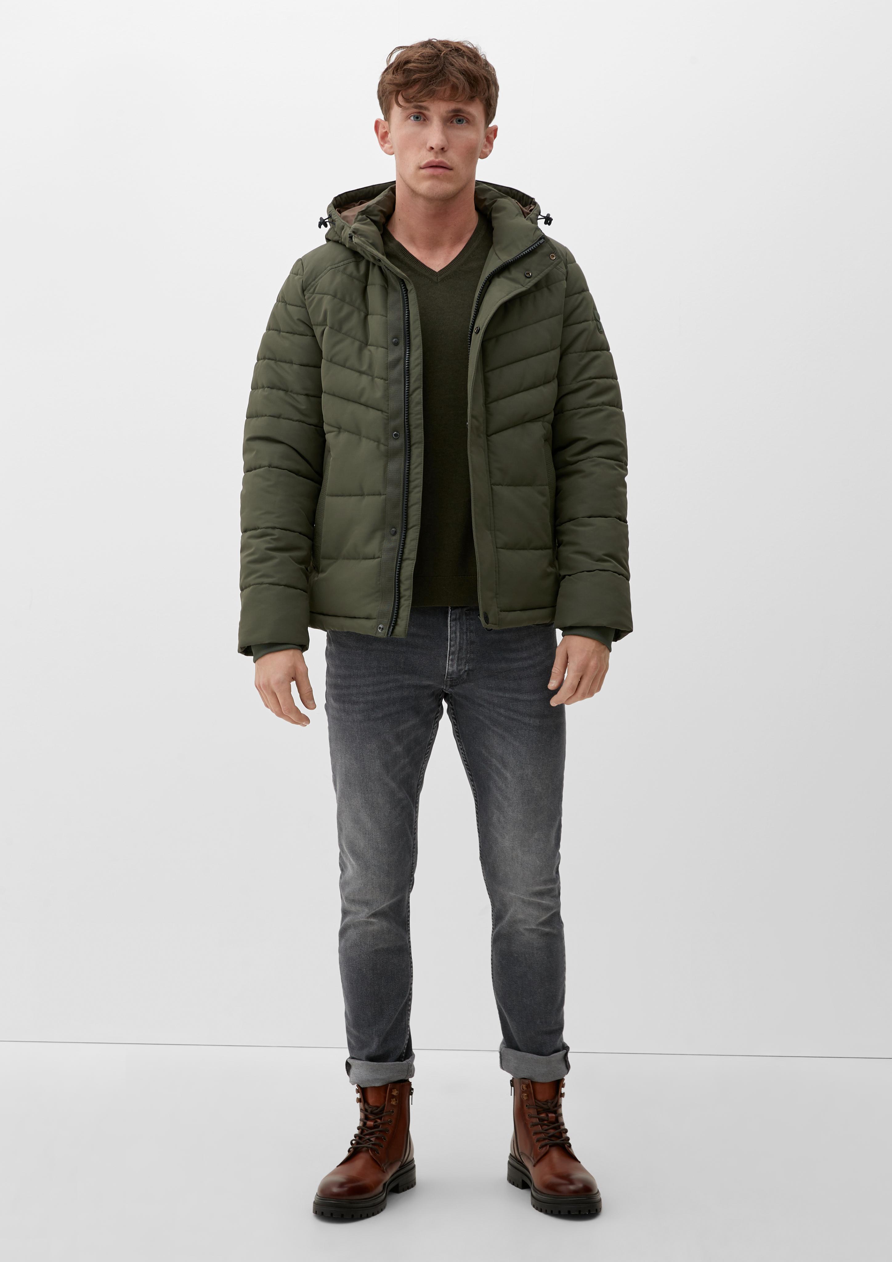 Steppjacke mit Taftfutter  2115335-7940