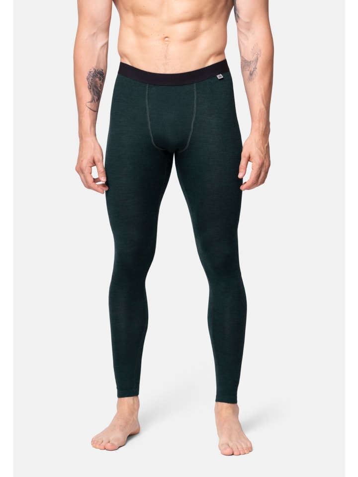 DANISH ENDURANCE Baselayer-Set Merino Baselayer in dark green günstig kaufen