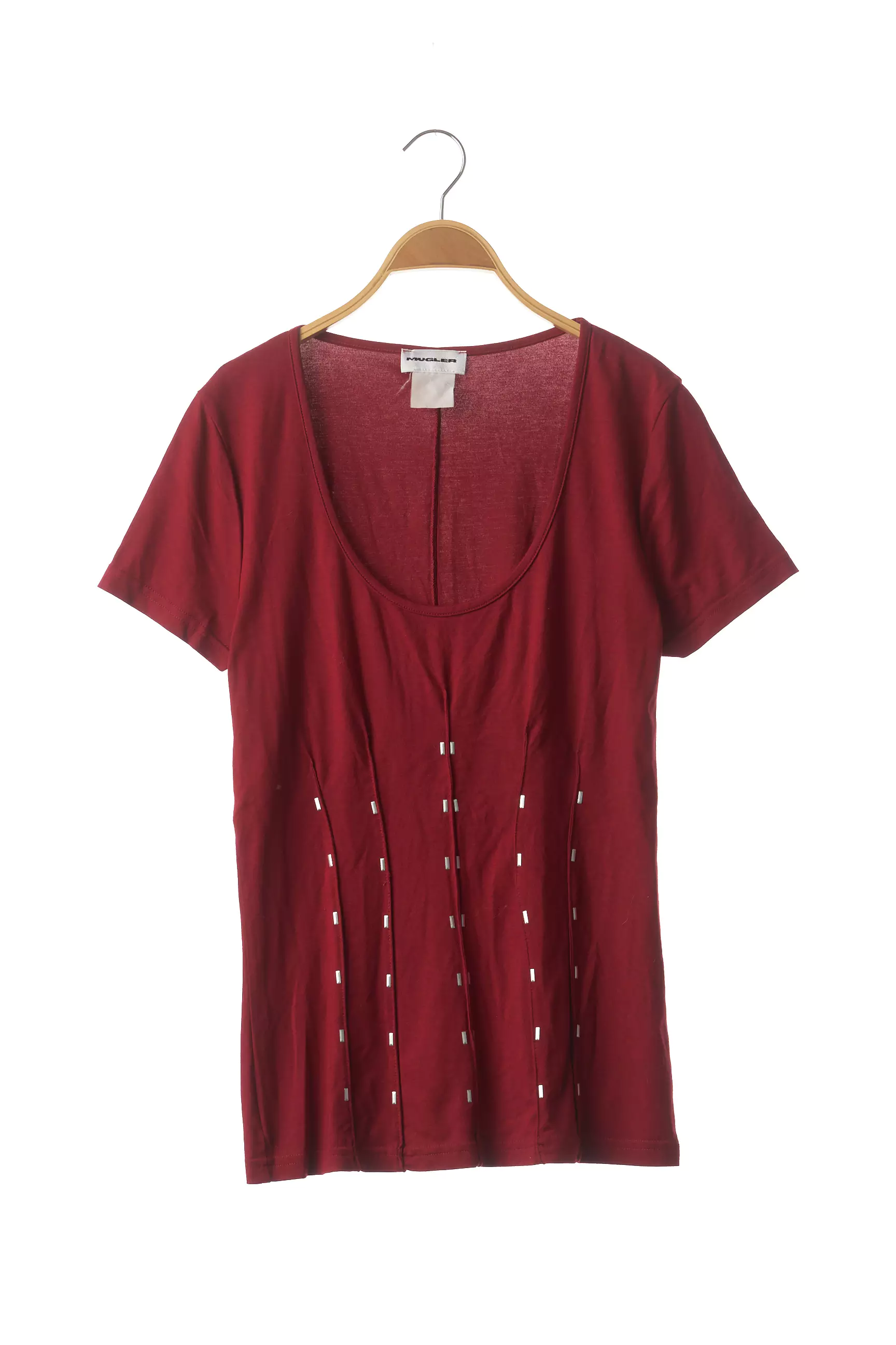 Mugler Tshirts Femme couleur rouge