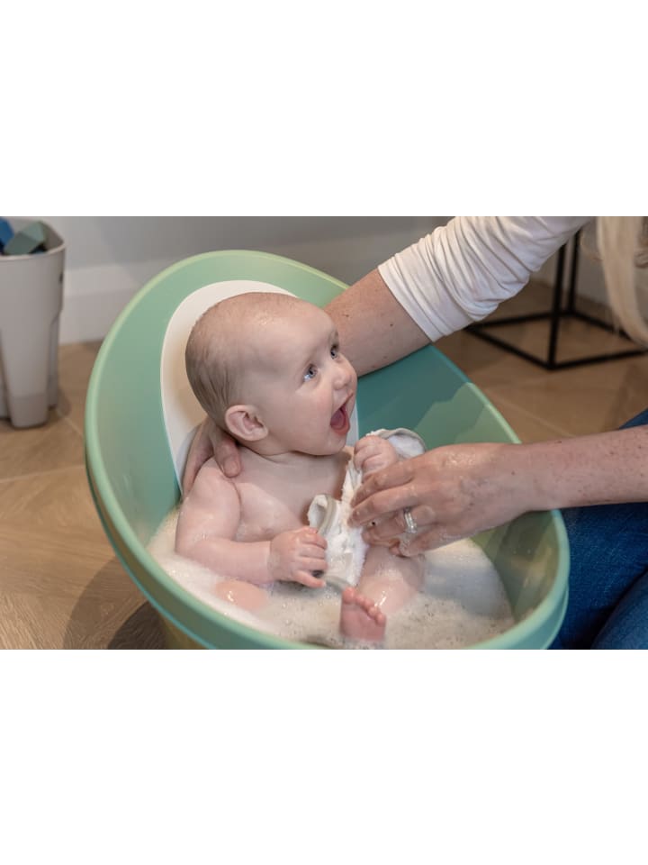 Shnuggle Babybadewanne eucalyptus / hellgrau günstig kaufen onesize