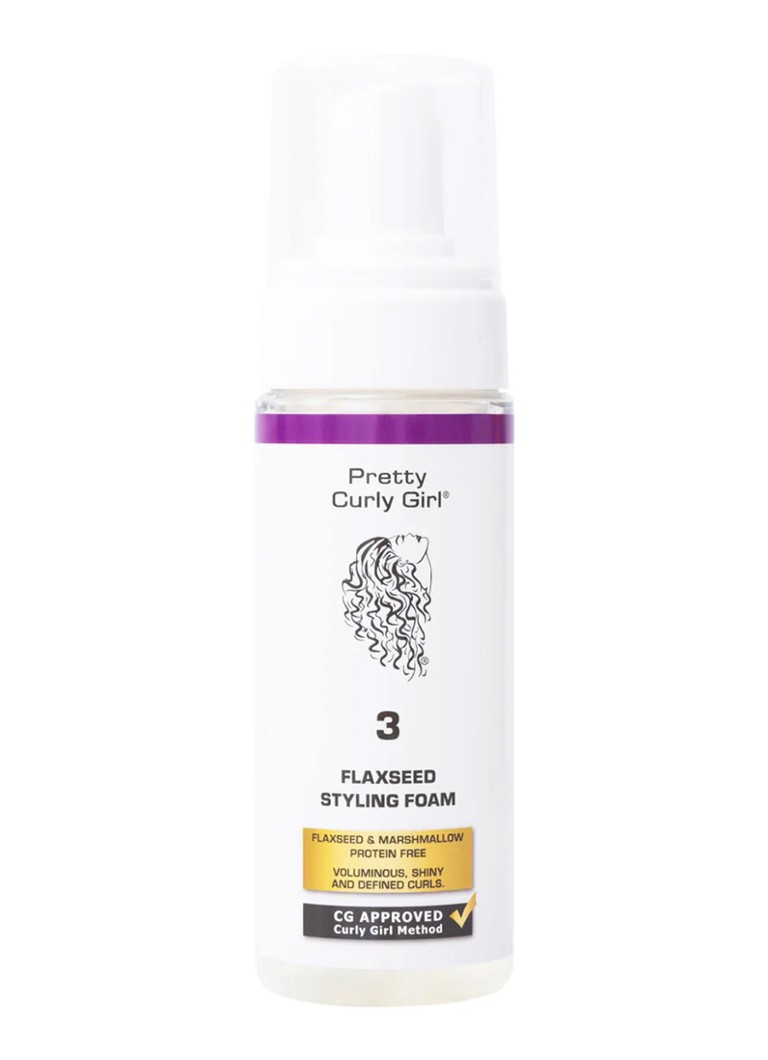 Pretty Curly Girl Flaxseed Styling Foam - muotoiluvaahto