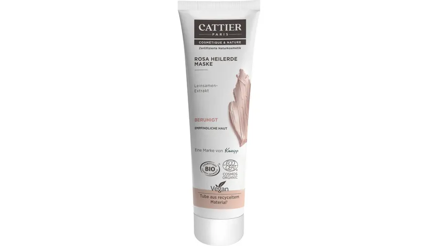 CATTIER Rosa Heilerde Maske für empfindliche Haut 100 ml 100 ml