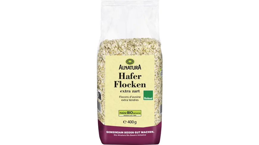 Alnatura Bioland-Haferflocken extra zart 400 g