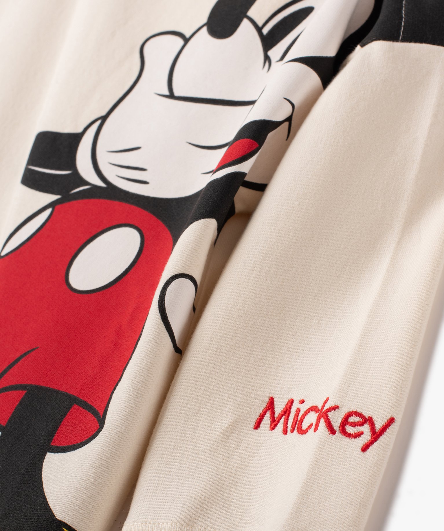 Sweat fin en molleton doux imprimé Mickey bébé Garçon - ... ecru | GEMO