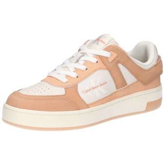 Calvin Klein Basket cupsole Low Mix in rosa