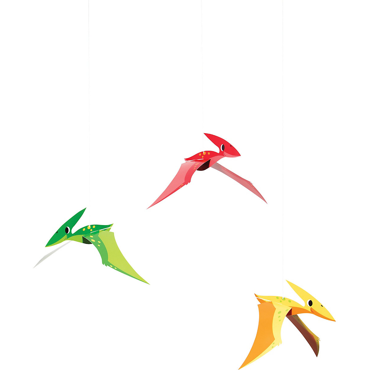 Hängedekoration Dinofreunde, 3-tlg.