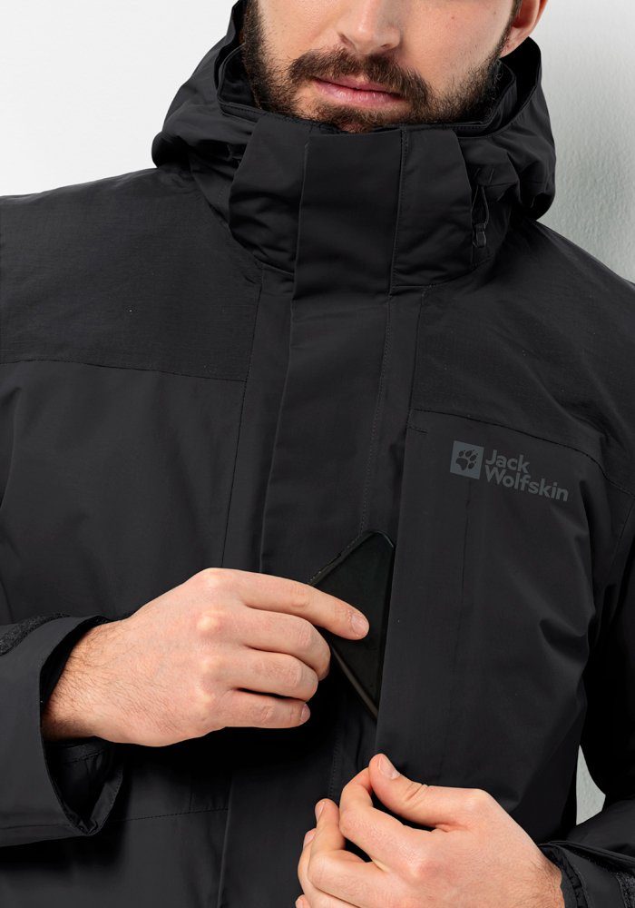 Jack Wolfskin 3-in-1-Funktionsjacke ROMBERG 3IN1 JKT M (2 teilig)