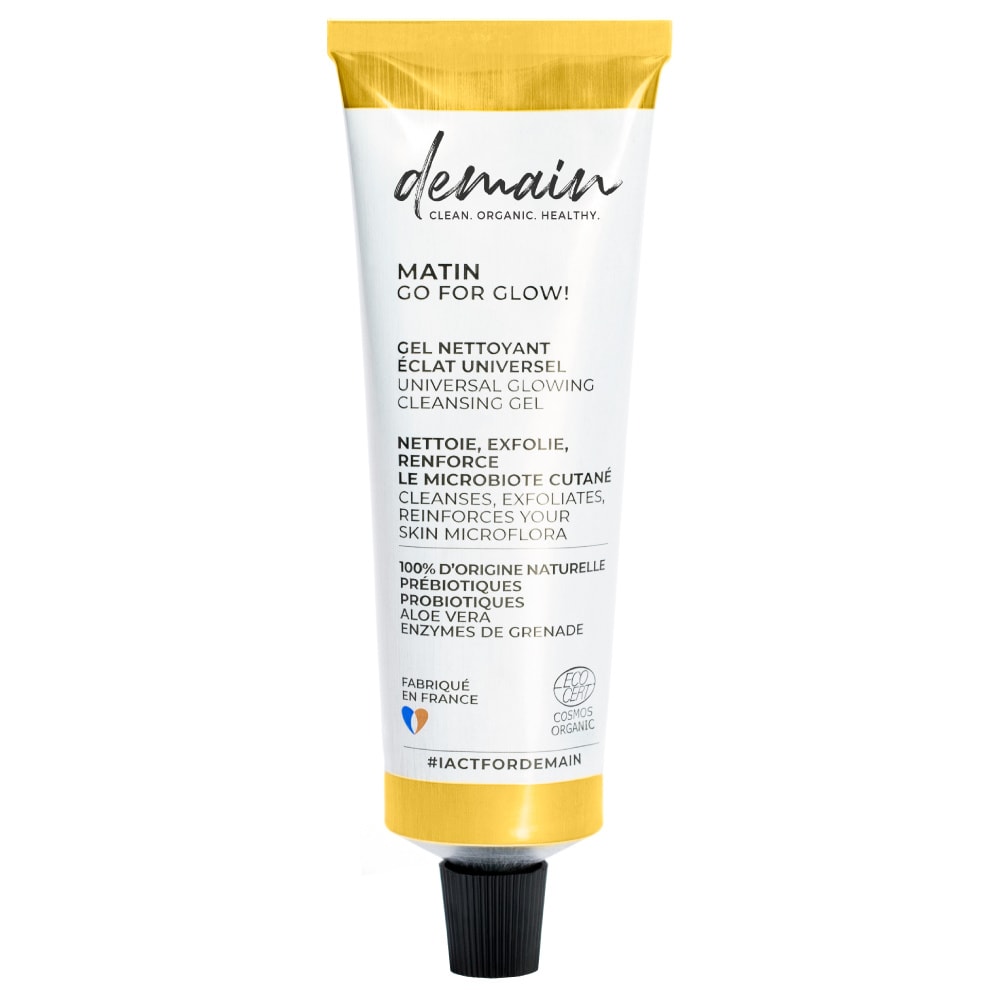 demain Go For Glow Gel Nettoyant Exfoliant Éclat Universel