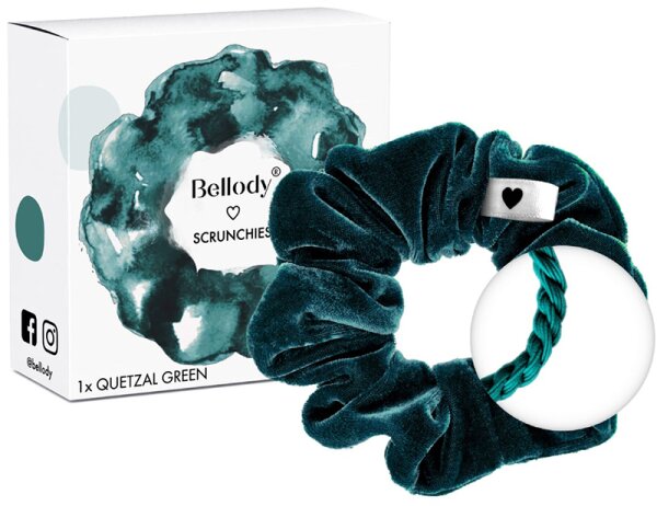 Bellody Original Scrunchies Quetzal Green Haargummi