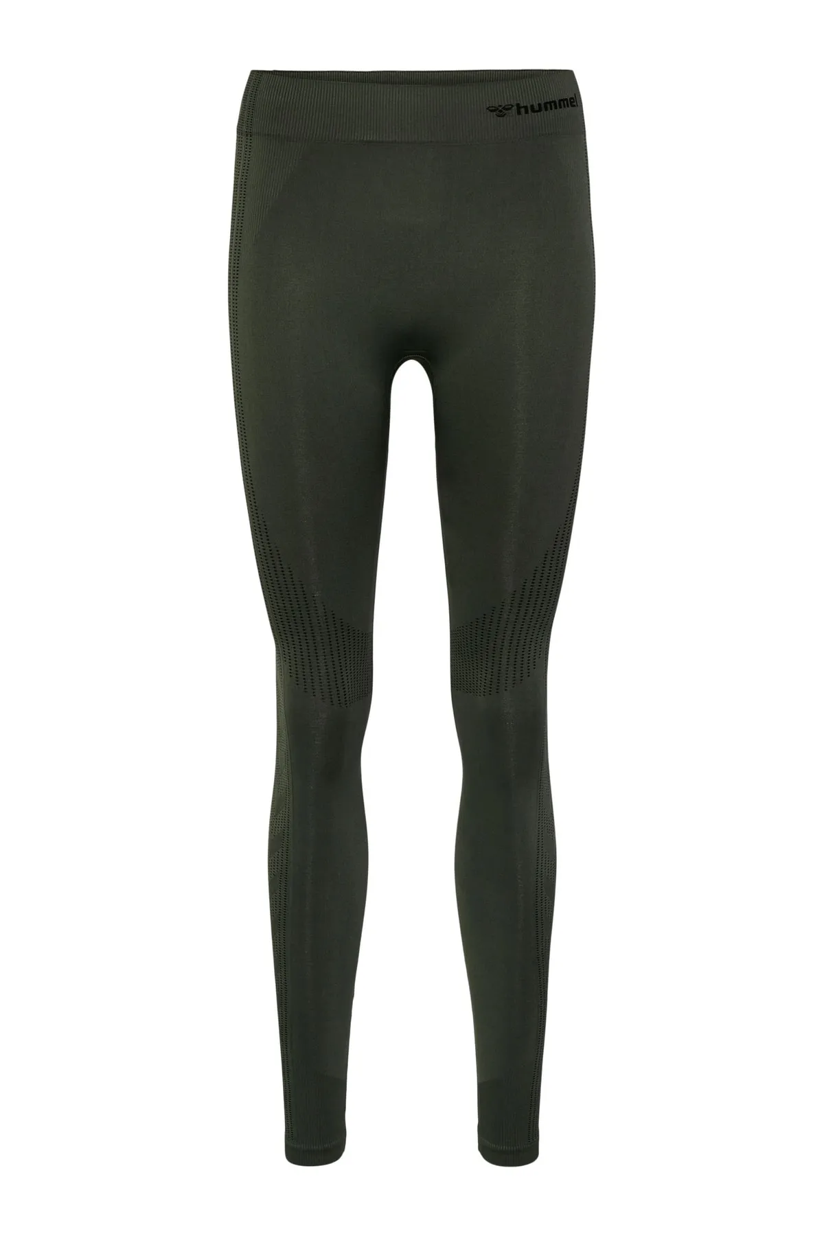 hummel  Sport-Leggings - Grün - Mittlerer Bund