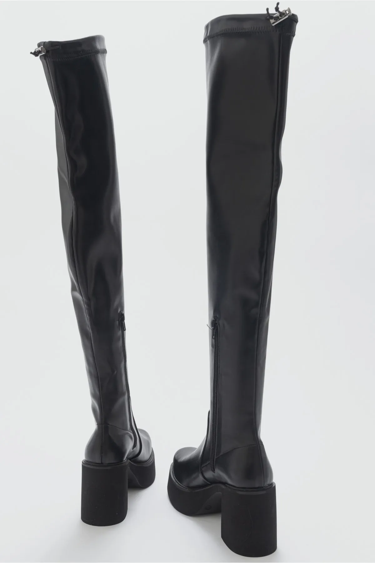 LuviShoes  Eleva Black Laptop Damenstiefel