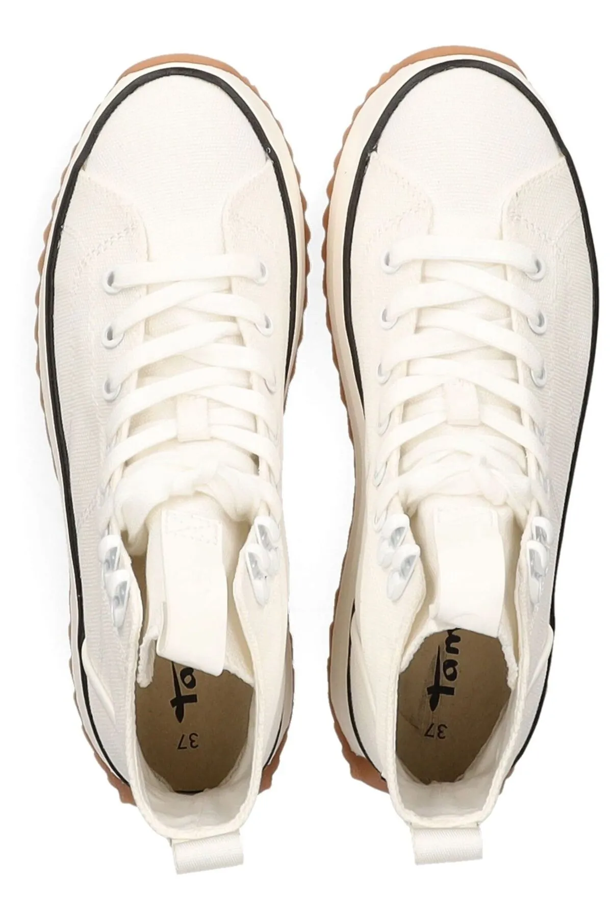 Tamaris  Sneaker - Weiß - Flacher Absatz