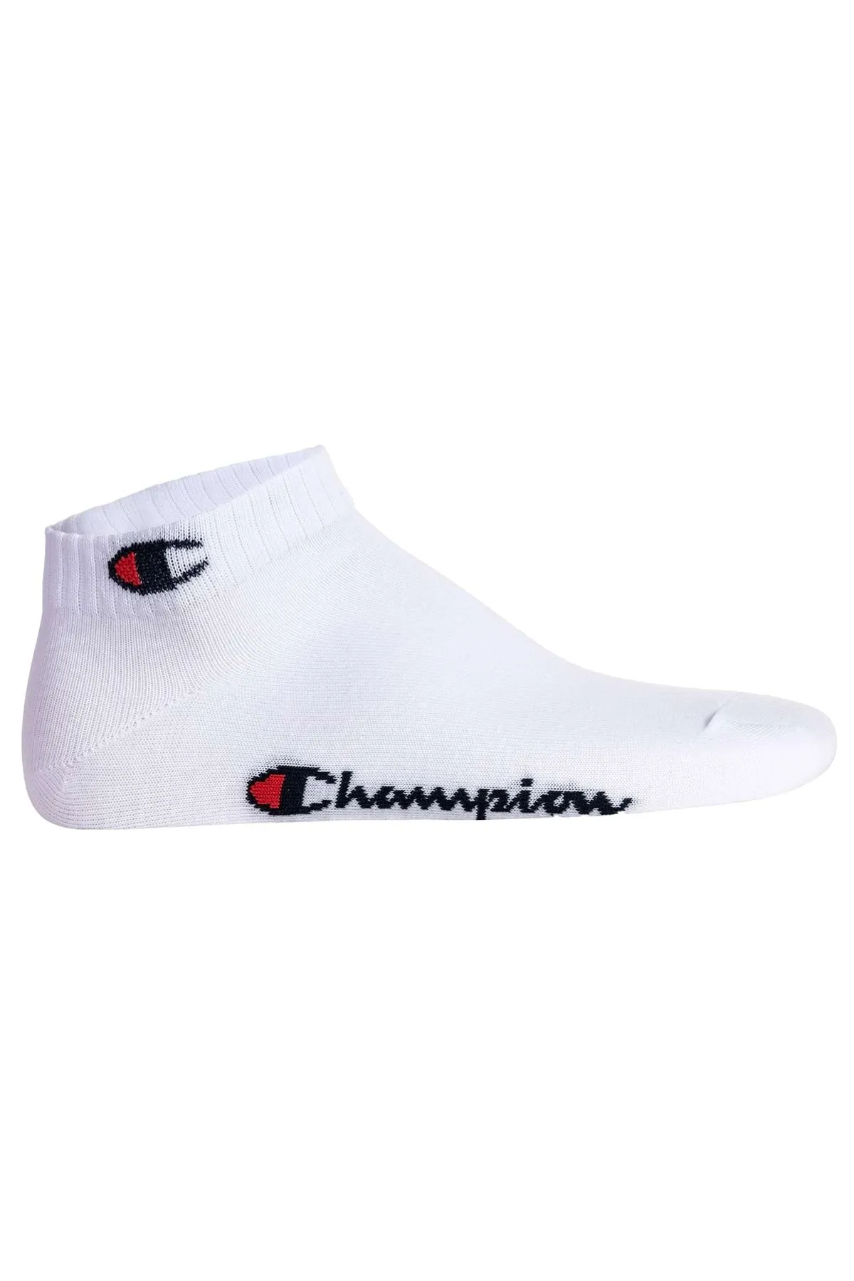 Champion  Unisex-Socken, 6er-Pack – Viertelsocken, Basic, Logo