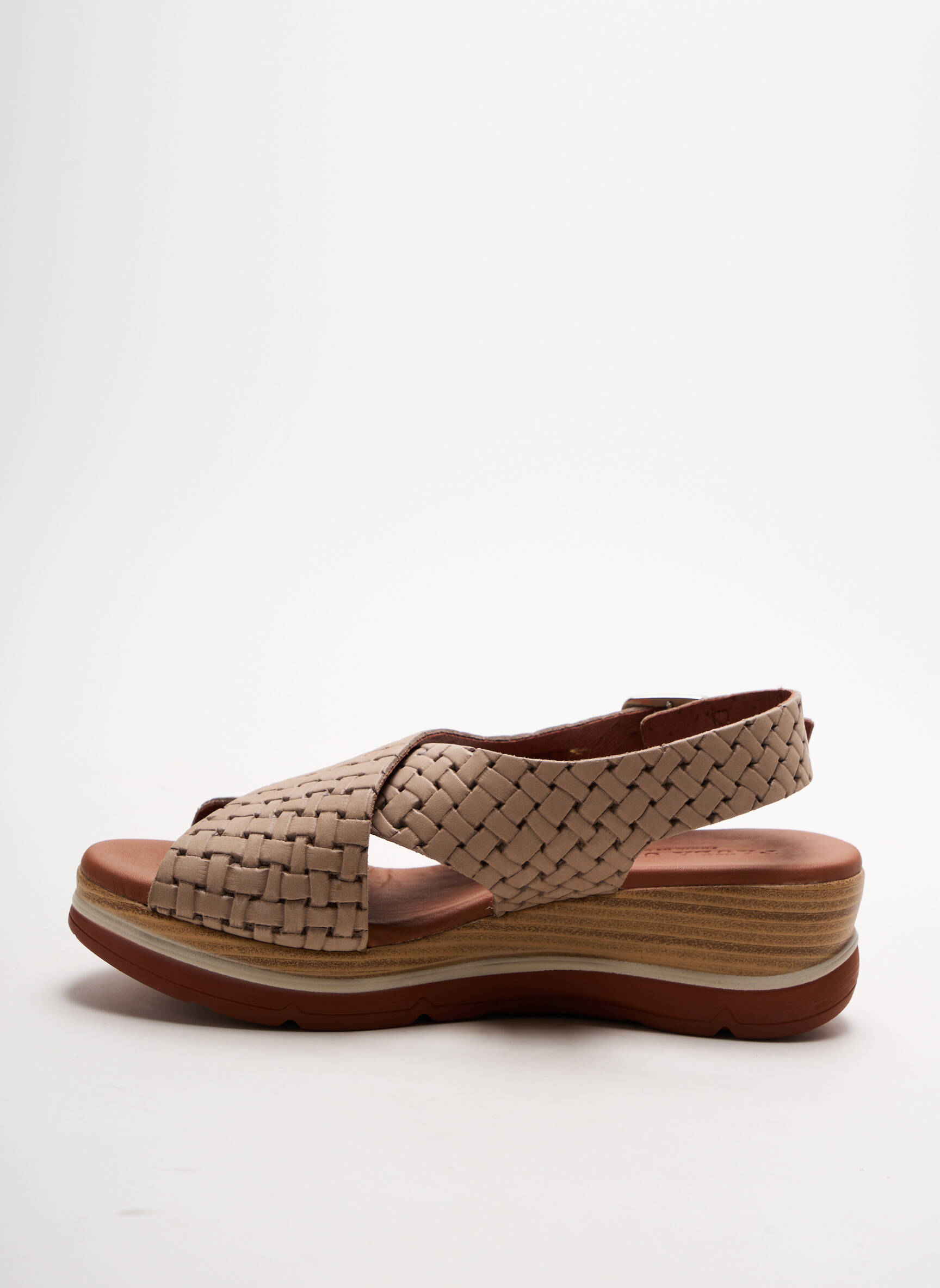 Paula Urban Sandales Nu Pieds Femme couleur beige