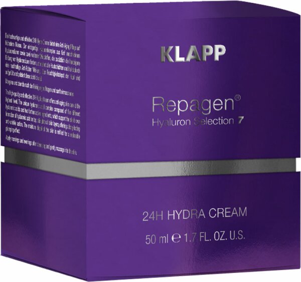 KLAPP Skin Care Science Repagen Hyaluron Selection 7 24 H Hydra Cream Gesichtscreme