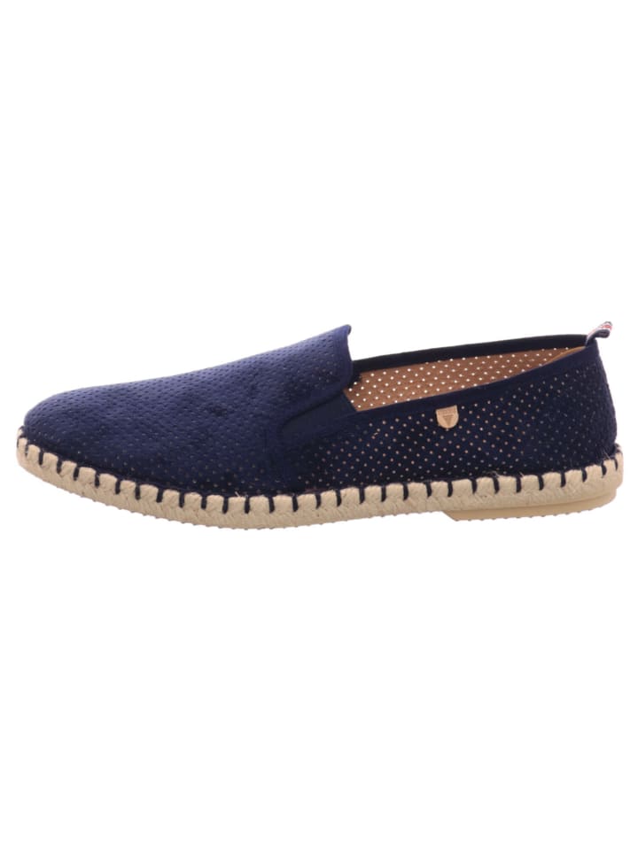 Verbenas Slipper in blau günstig kaufen
