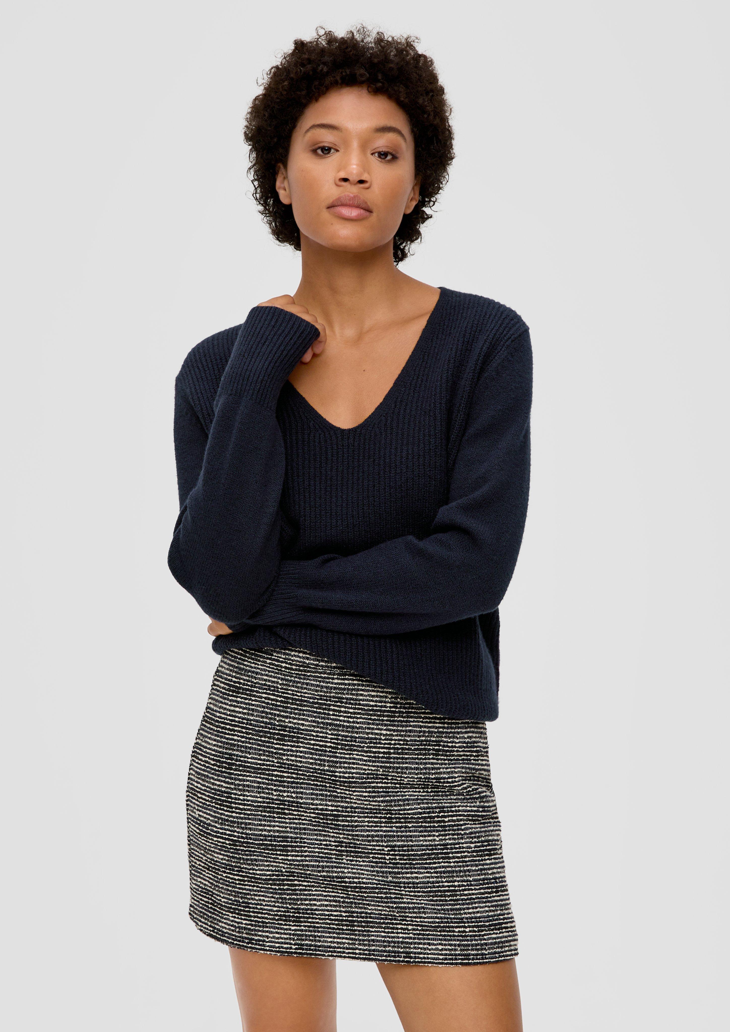 Strickpullover mit V-Ausschnitt  2134490-5959