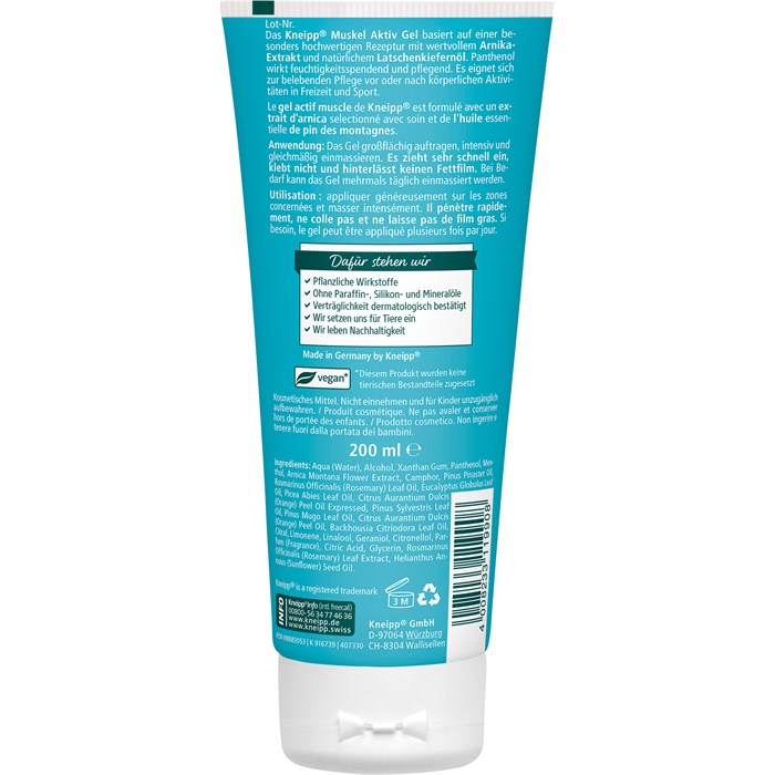 Muskel Aktiv Gel