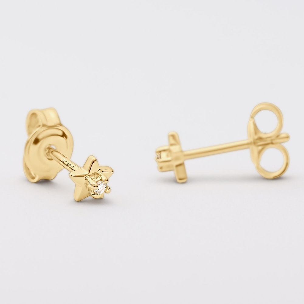 Esprit Boucles d'oreilles à fermoir à poussette 925 Argent Boucles d'oreilles