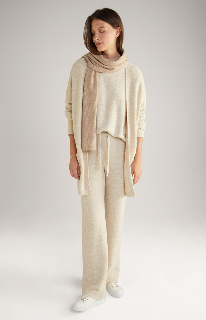 Strickjacke in Beige